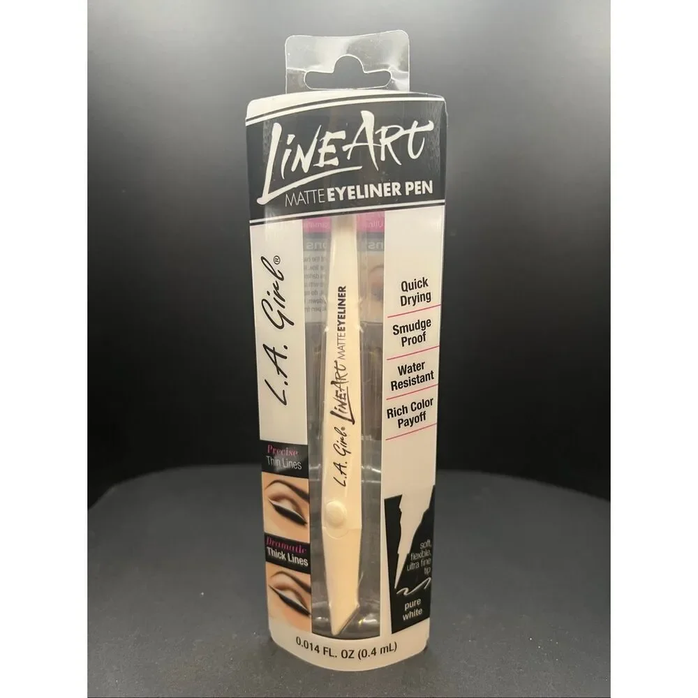 LA Girl Line Art Matte Eyeliner Pen in Pure White (GLE715)